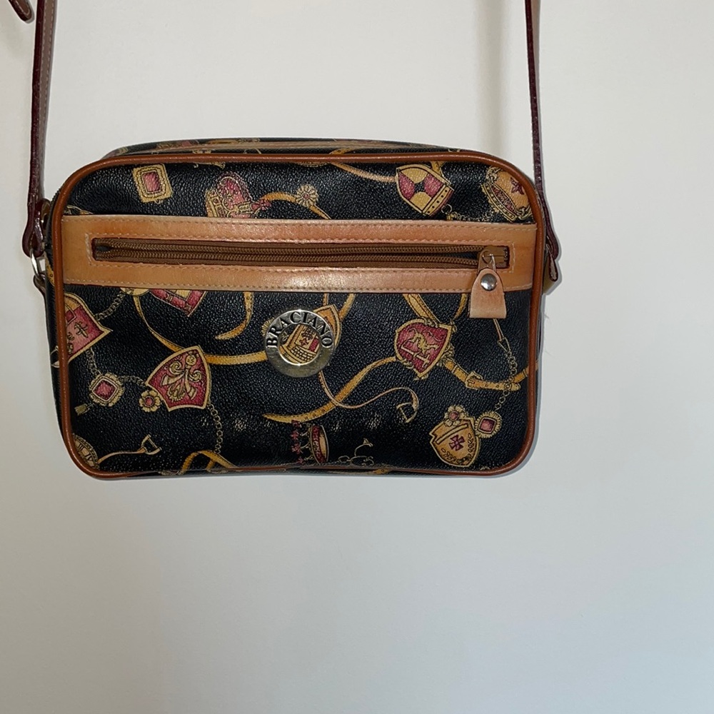 Genuine leather Brociano purse with matching coin purse